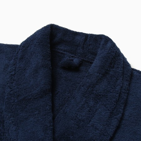 Male robe, "bath", color dark blue size 56-1
