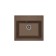 Kitchen carrier made of stone Florentina "Lipsi-600", 600x520 mm, mokko color