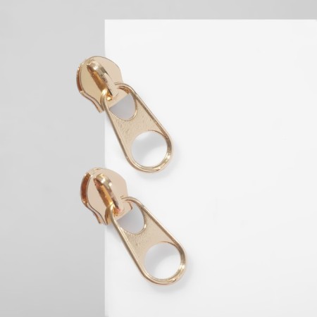 Earrings "Castle", Color Gold-1