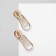 Earrings "Castle", Color Gold