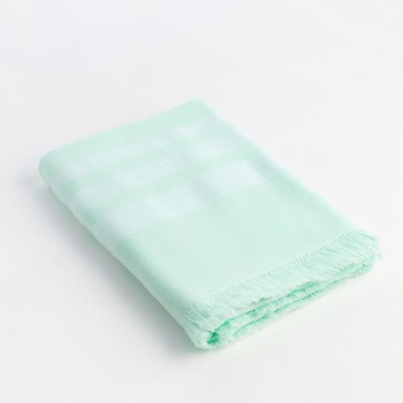 Tmachry double -sided Ethel "Coos" 50x90 cm, mint color, 100% cotton, 240 g/m2-2