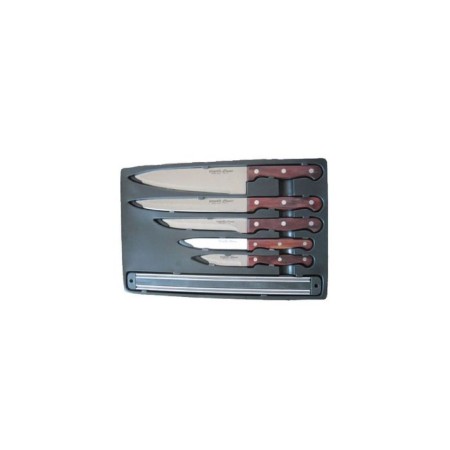 A set of Atlantis "Calipso", brown color, 6 items