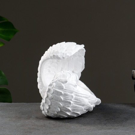 Figure "Angel in the wing of large" 17x38x21cm, white-1
