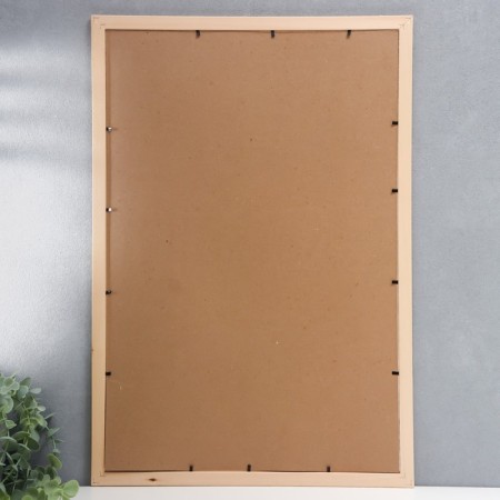 Photo frame wood 40x60 cm (2500) (plastic screen)-1