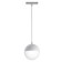 Sprinkle lamp suspended Technical TR018-2-10W4K-W, LED, 10 W, 120x120x610 mm, 1000 lm, 4000k, white