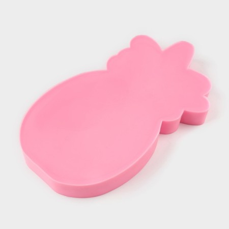 Mold "Pineapple", silicone, 15.5 × 8 × 2 cm, pink color-2