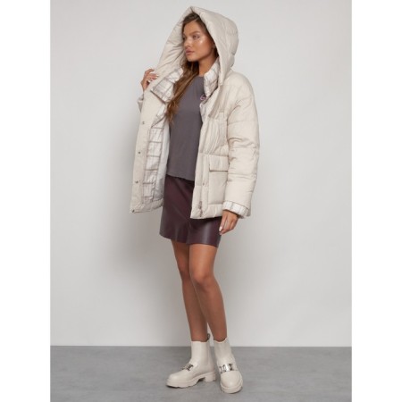 Winter jacket, size 48, beige color-23