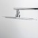 Shower watering can Wasserkraft a069, tropical, 300 x 200 mm, stainless steel, chrome