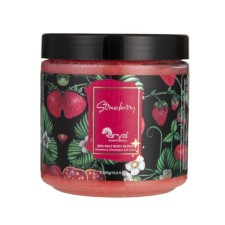 Скраб для тела Arya Strawberry, с морской солью, 300 г