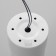 Delsi Lamp GU10 White 6.5x6.5x12 cm