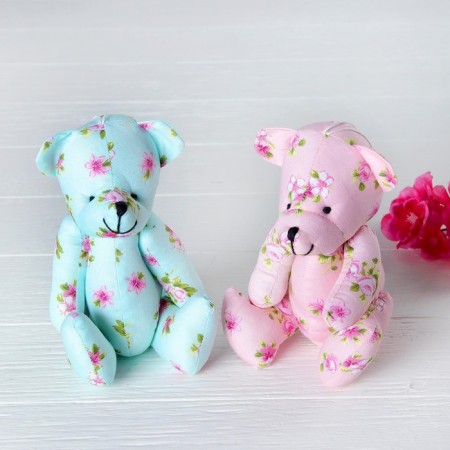 Soft toy-suspension "Bear in Flower", Mix Colors-1