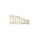 A set of ROD keys Rexant 12-5845-2, yellow zinc, 12 items