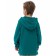 Sweatshirt for boys, height 92 cm, emerald color