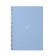 A4 notebook 80 sheets, a cage on a spiral, Erichkrause, "Symbol" Plastic Cover Blue