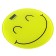 Floor scales IRIT IR-7251, electronic, up to 150 kg, glass, 1xCR2032, drawing "Smiley"