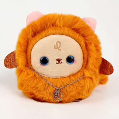 Soft toy - zodiac "Create your decoration. Leo ”, with a pendant-2