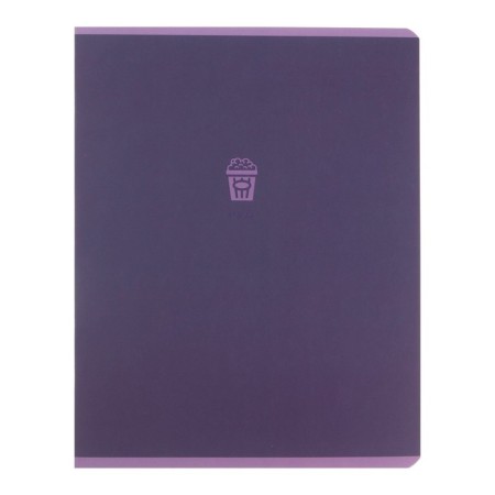 Subject notebook monocolor.element, 48 sheets in the “Physics” cage, covered cardboard, lamination of software touch, selective varnish, offset block 70 g/m2