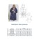 Cardigan female, size 54, blue color