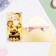 Money envelope "Happy Birthday!" glitter, cake, balls, 17x8.5 cm