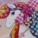 Set for children's creativity "Barbie" Pearl Mosaic, 17 × 23 cm