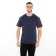 Male T-shirt, dark blue color, size 48