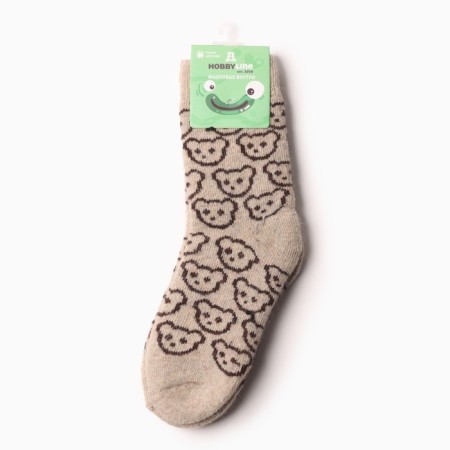 Noski children's terry, color mix, size 22-4