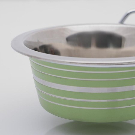 A set of 2 colored bowls on a stand, 2 x 225 ml-2