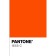 Acrylic matte paint in the tube 75ml Calligrata, km030 orange-yellow, Panton 1655s