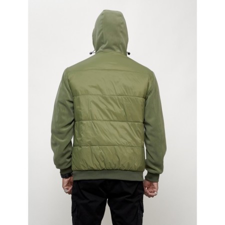 Sports male jacket, size 54, green color-3