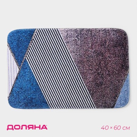 Bath and toilet rug of Dolyan "Melage", 40 × 60 cm