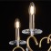 Caust "candle", size 64x86x64 cm, 200W 5XE14 IP 20