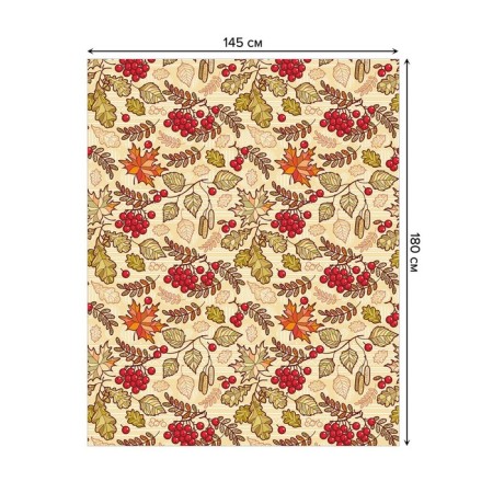 Tables on the table "Gifts of autumn", rectangular, oxford, size 145x180 cm-1
