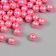 Set of beads "Pearls" d 8 mm, 250 grams, pink
