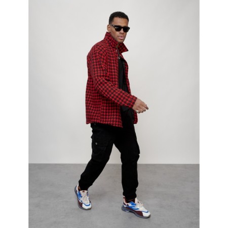 Windbreaker male, size 54, red color-10