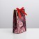 Gift package with a ribbon, packaging, "happy moments", 13 x 23 x 7 cm