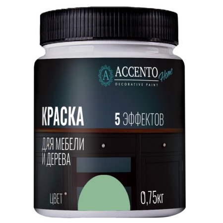 Furniture for furniture and tree "Avocado", half -gloss, 0.75 kg