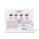 Palette of eyelid shadows with shimmer 12 colors