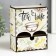 The tea house is double with a box "grass" 20x8.7x15.2 cm