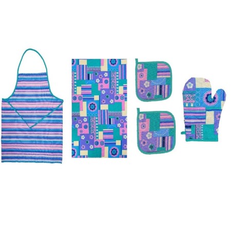 Kitchen kit: apron, towel