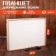 Sand for drawing with sand, 42 × 60 cm, plywood, plexiglass: 2 mm, with white backlight, without sand