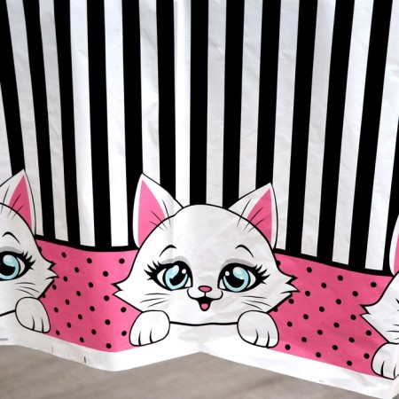 The single tablecloth "kitten", 137 × 180 cm-5
