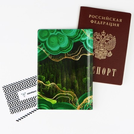Обложка для паспорта «Природа — лучший художник России», ПВХ-1