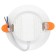 Lamp built -in era LED, IP20, 9W, 98x40 mm, 4000k, 420lm, white color, black