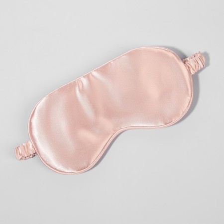 Silk sleep mask, 20 × 10.5 cm, elastic band is single, pink color-2