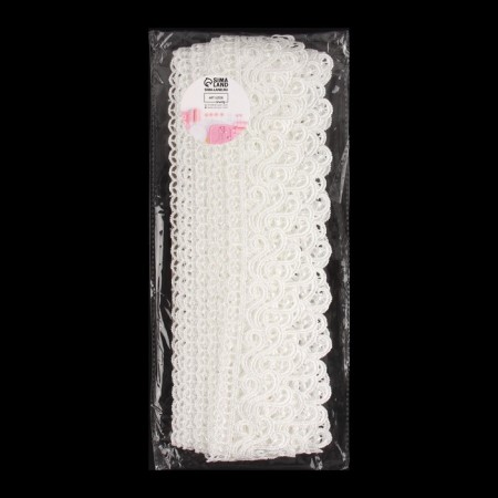 Lace Hypure, 45 mm × 9 ± 0.5 m, white color-2