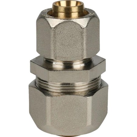 Connecting coupling stout SFS-0004-002620, D = 26 x 20 mm, for metal-plast. pipes, screw-1