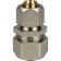 Connecting coupling stout SFS-0004-002620, D = 26 x 20 mm, for metal-plast. pipes, screw