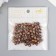 Beads for creativity plastic "Marble. Coffee" d = 0.8 cm set 20 g