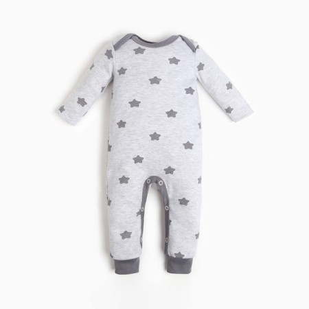 Combineson for children, gray, stars, height 62 cm