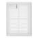 Ventilation grate Zein Lux LP150, 150 x 200 mm, with a net, detachable